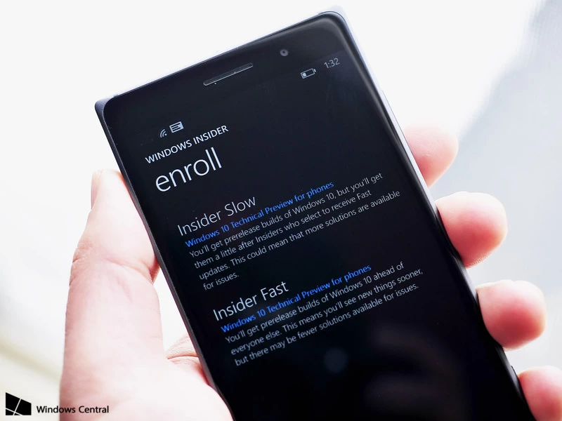 Windows Insider Enroll photo | Windows 10 mobile | [ข่าว] มาแล้ว Windows 10 Mobile Insider Preview Build 10800 มีอะไรเพิ่มบ้าง? มาดูกัน