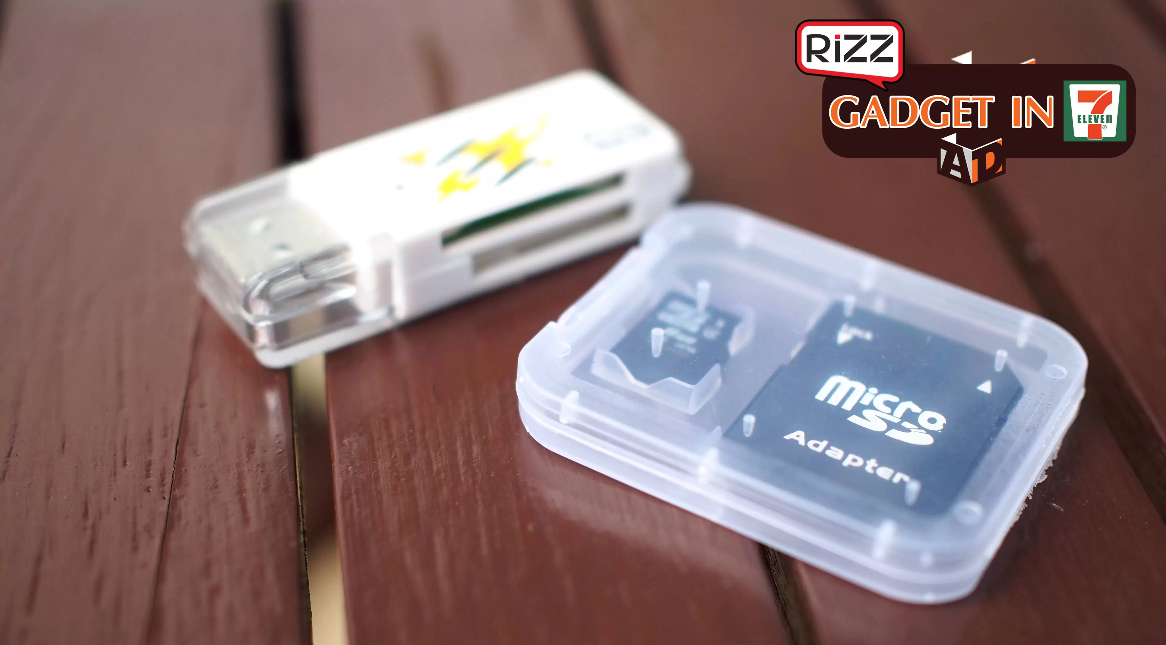 0011 | Rizz | Gadget in 7-11: ของถูกใกล้บ้าน เมมโมรี่การ์ด Rizz TF Card 8GB Model TF11 ของเด็ดในราคา 299 บาท