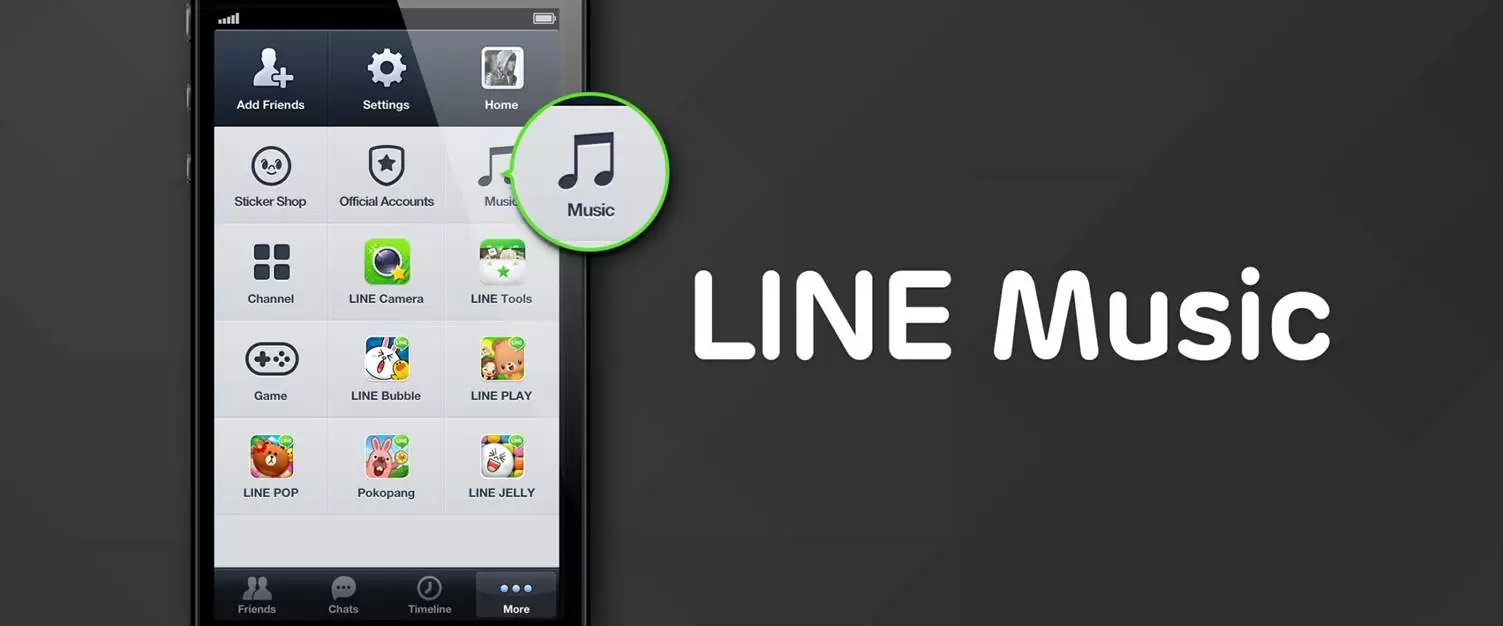 Line ปล่อยแอพพลิเคชั่นฟังเพลงในไทย Line Music Thai