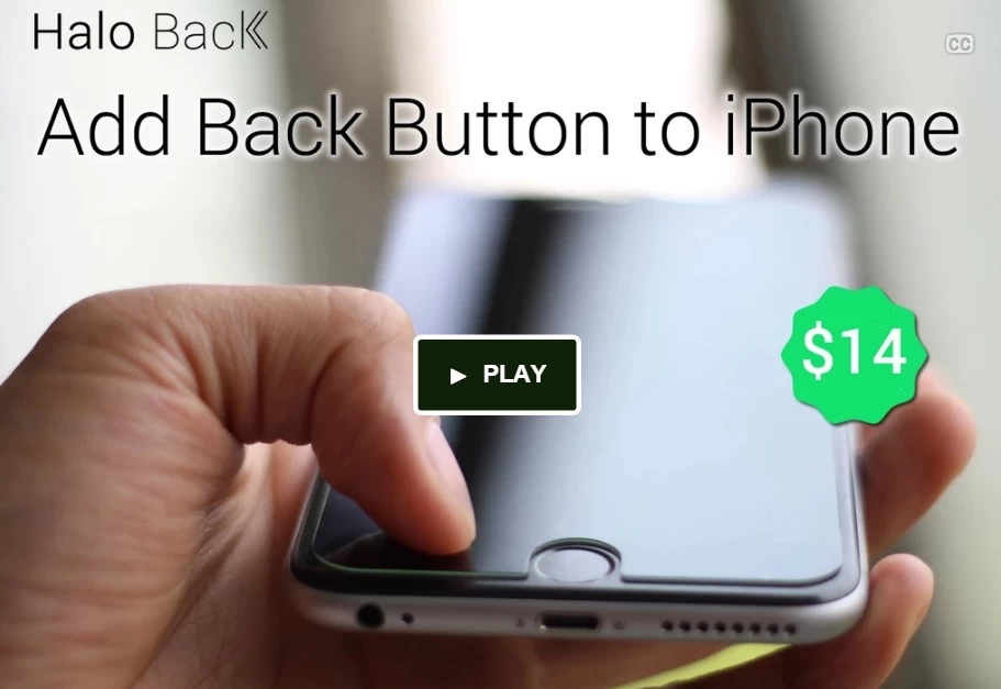 ไม่มโน!! ฟิล์มกันรอยที่เพิ่มปุ่ม Back ให้กับ iPhone ทำงานได้จริง ฟินไปกับ Halo Back เหลือเวลา 16 วัน! 1 halo back | Halo back | ไม่มโน!! ฟิล์มกันรอยที่เพิ่มปุ่ม Back ให้กับ iPhone ทำงานได้จริง ฟินไปกับ Halo Back เหลือเวลา 16 วัน!