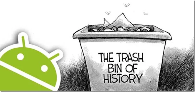 history eraser trash android thumb | วิธีการเคลียร์ cache | [ชวนคุยยามเช้า] วิธีการเคลียร์ cache ง่ายๆ เพื่อให้มือถือ Android ของเราลื่นไหลอยู่เสมอ