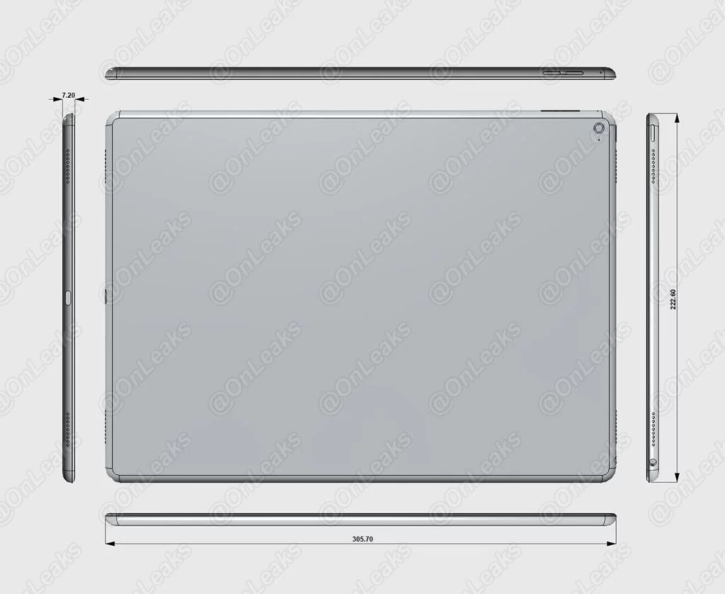 ipad pro | IOS (iPhone/iPad) | [ข่าว] ลือภาพหลุด iPad Pro ใหญ่ที่สุดเท่าที่เคยมีมา