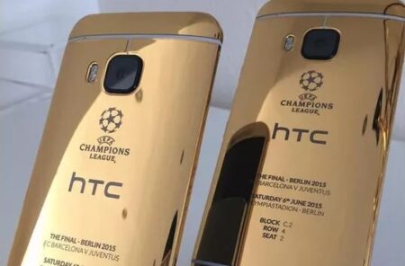 HTC โพสต์รูปภาพโปรโมท One M9 24-karat gold แต่ดันใช้ iPhone ถ่าย