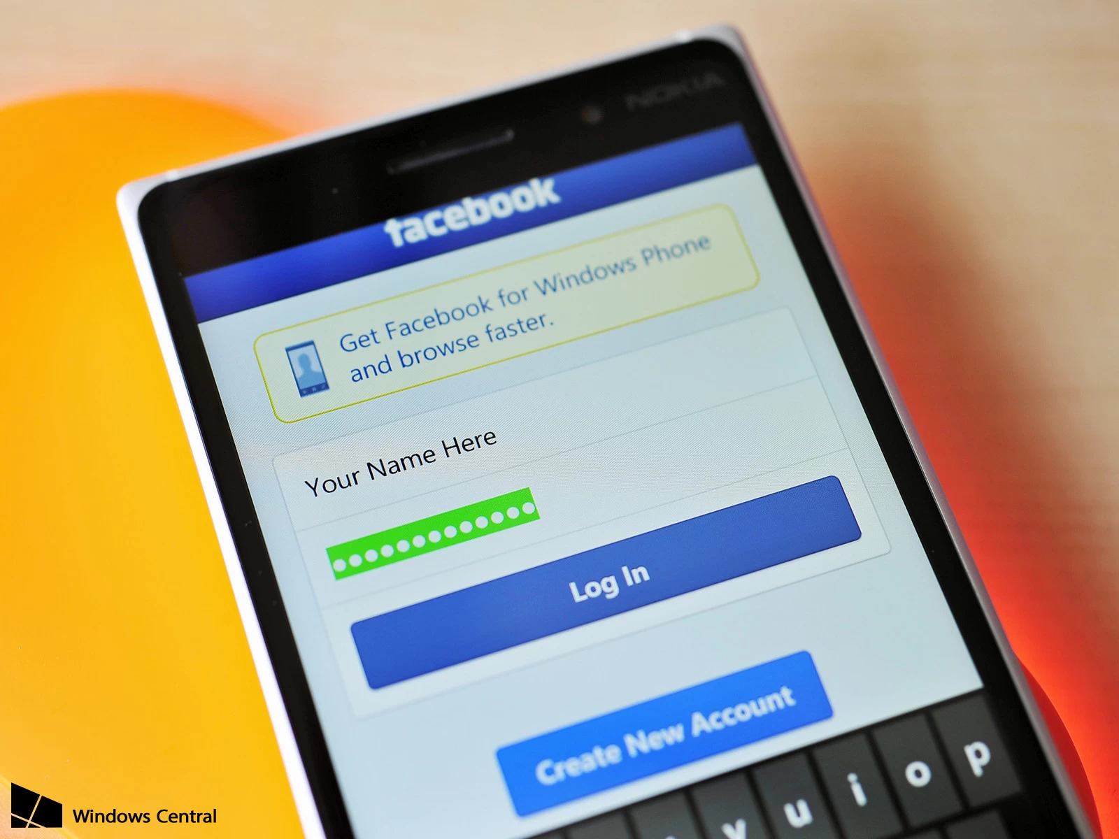Password IE Text | WINDOWS PHONE | Windows Phone ใช้ Facebook ผ่าน IE ดีกว่าไหนๆ !!?