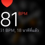 Apple Watch Heart Rate Interface 1