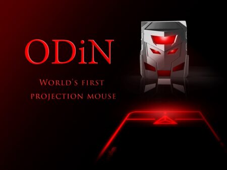 Odin เมาส์โปรเจคชั่นตัวแรกของโลกโปรเจคดีๆจาก Kickstarter