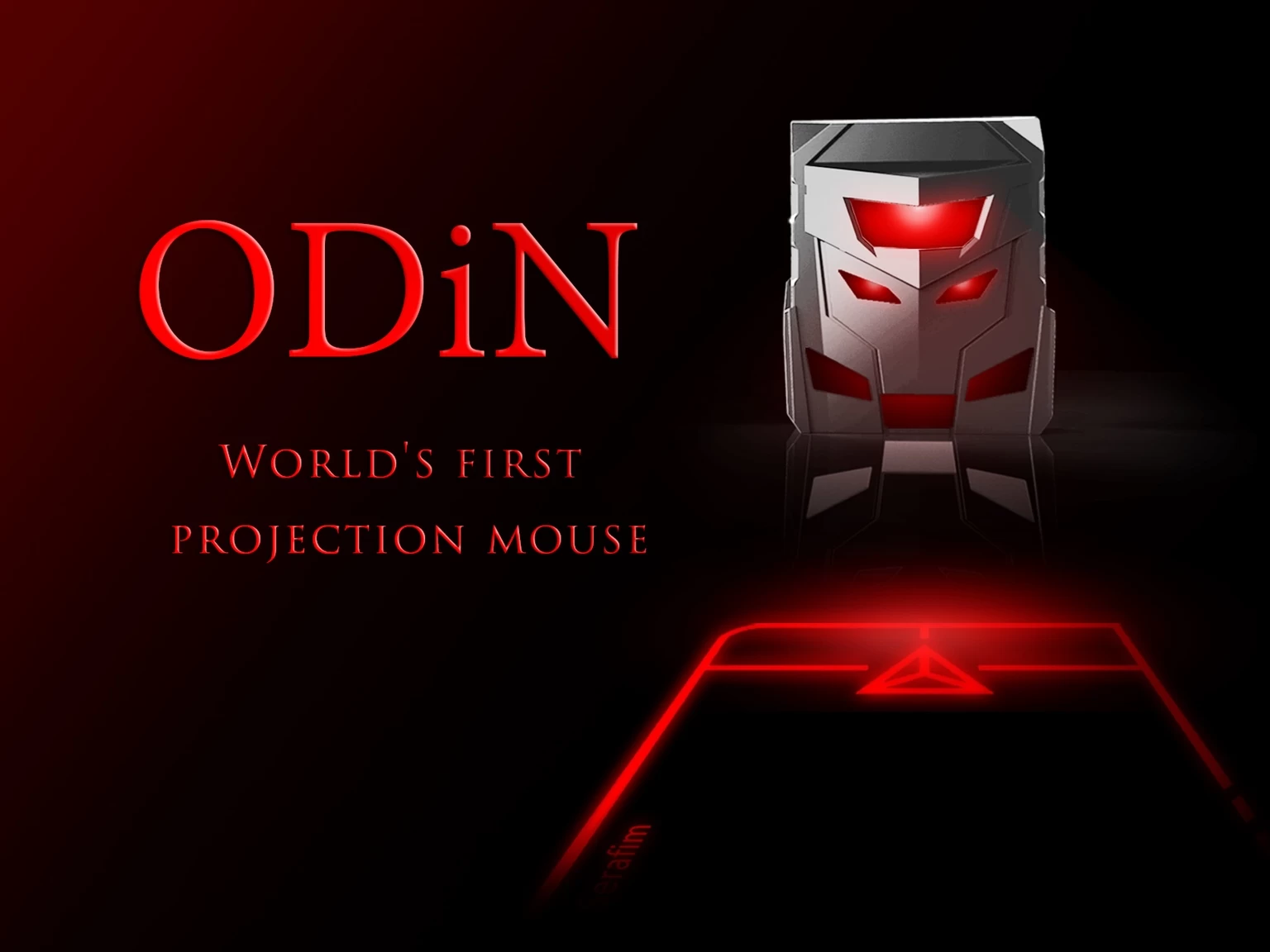 photo original | Projection mouse | Odin เมาส์โปรเจคชั่นตัวแรกของโลกโปรเจคดีๆจาก Kickstarter