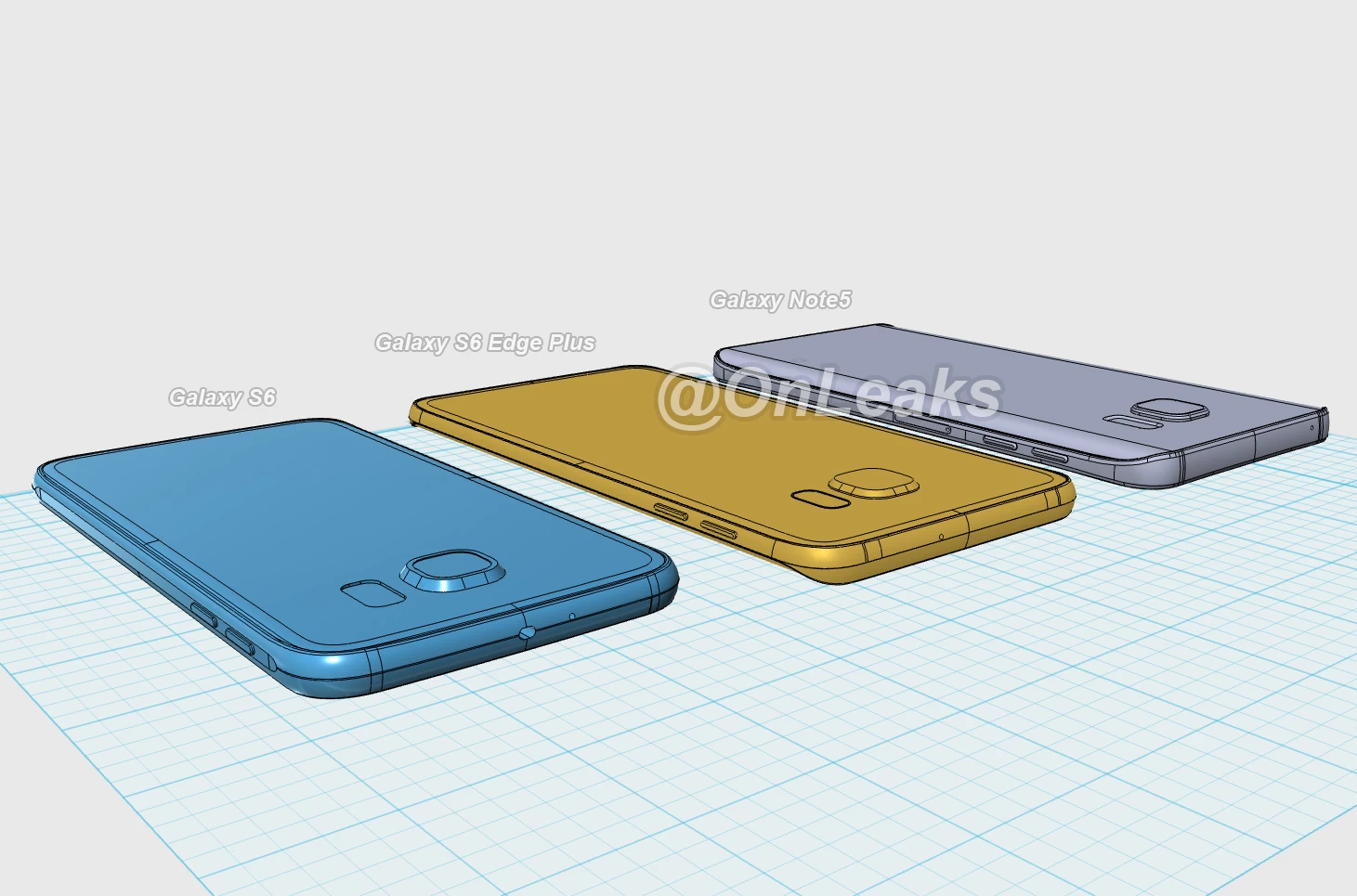 Leaked Note 5 dimensions measured up against the S6 edge Plus 1 | galaxy note 5 | 4 รูปหลุดโชว์ความใหญ่กว่าเดิม ของ Samsung Galaxy Note 5 กับ Galaxy S6 Edge Plus ที่ใกล้เคียงกับความจริงตัวล่าสุด