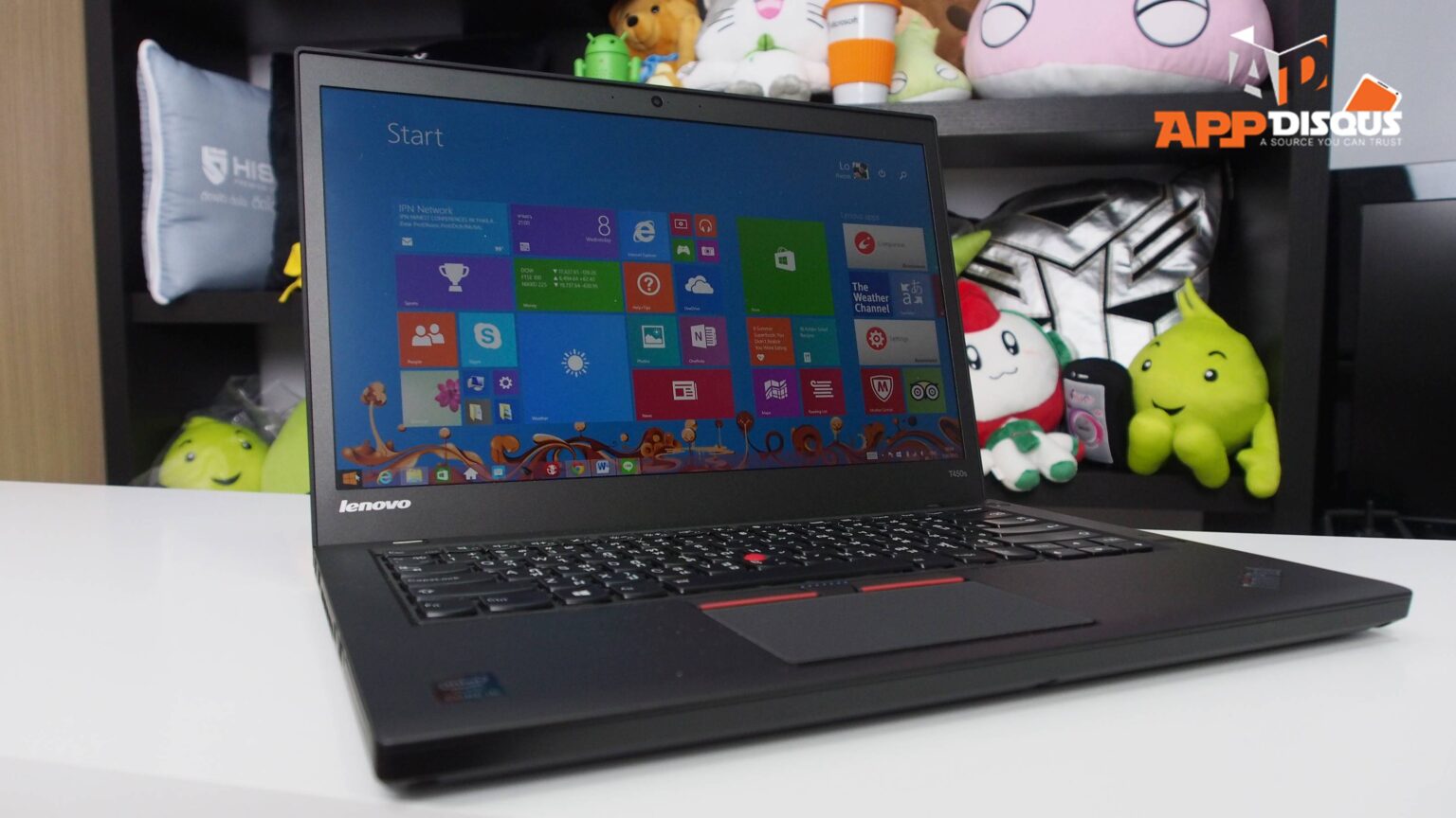 รีวิว Lenovo ThinkPad T450s โดยทีมงาน AppDisqus
