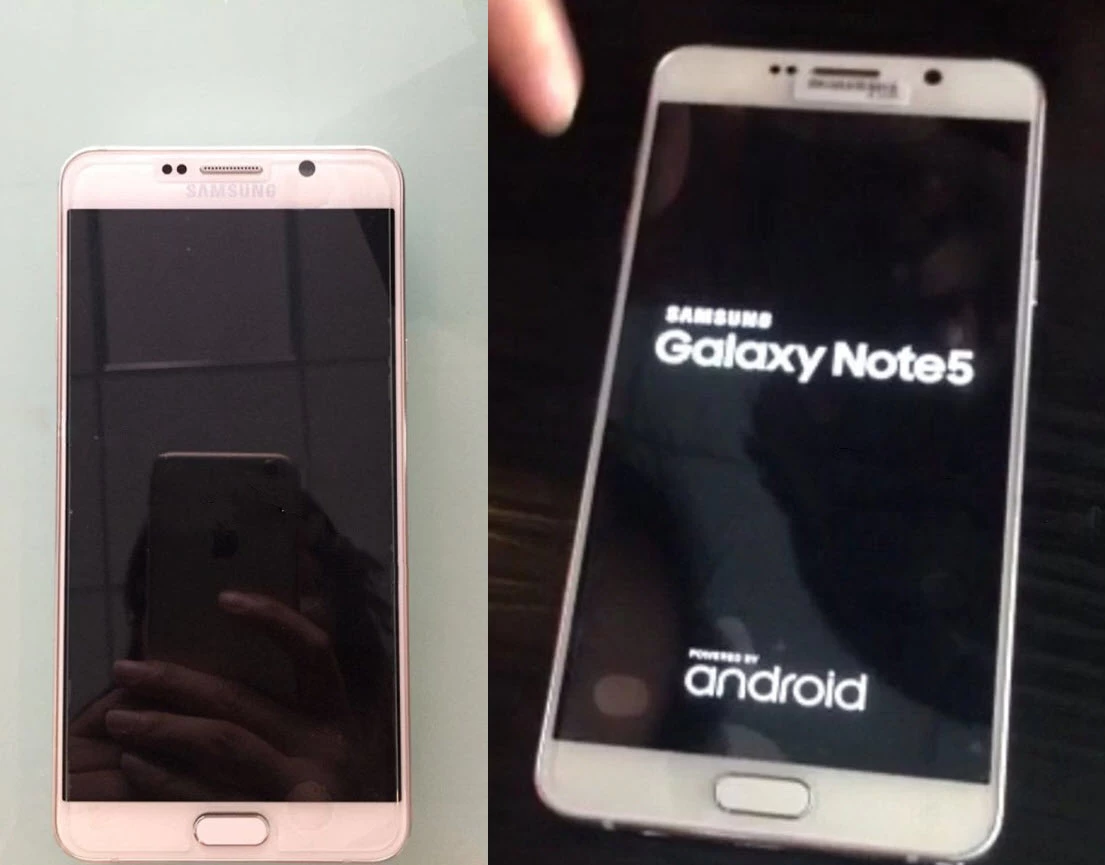 Samsung Galaxy Note 5 and S6 edge cover | galaxy note 5 | หลุดภาพเครื่องจริง Galaxy Note 5 และ Galaxy S6 Edge Plus แทบไม่เปลี่ยนไปจากรุ่นก่อนหน้า