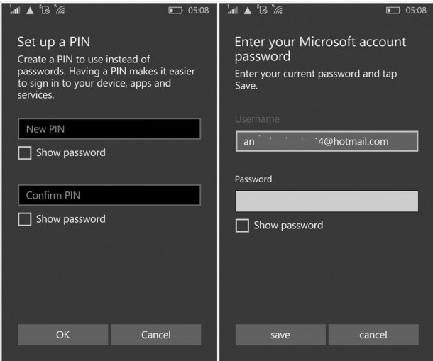 Windows 10 forger password