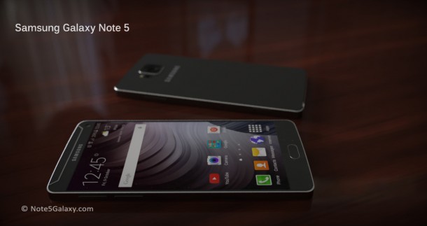 ภาพคอนเซ็ปท์ Galaxy Note 5 โดย: http://note5galaxy.com/