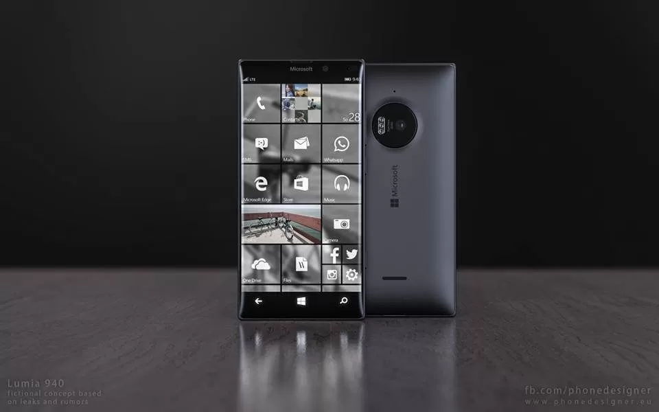 lumia 940 concept | lumia 950 | ลือจัดเต็ม สเปคเรือธงใหม่ของ Microsoft Cityman และ Talkman มีฟังก์ชั่นสแกนม่านตา อาจรองรับปากกาและ smart cover