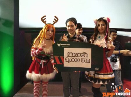 อหังการตัวแทน AppDisqus คว้าชัยชนะเลิศเกม Asphalt 8 ในงาน Mobile Game Fest & Digital Lifestyle 2015