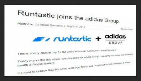 ของดีคนออกกำลังกาย เมื่อ Adidas เข้ารวบกิจการ Runtastic เป็นที่เรียบร้อย!! Runtastic joins Adidas Group