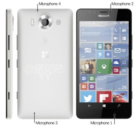 หลุดอีกรอบ Lumia 940 คราวนี้สีขาว ยืนยันไมโครโฟน HAAC 4 ตัว!!