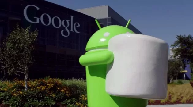 android 6 0 marshmallow statue lawn building 630x351 1 | android M | รูปปั้นเจ้าหุ่น Android M 6.0 เปิดตัวอย่างเป็นทางการแล้ว กับ Marshmallow ก้อนใหญ่