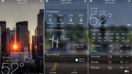 ไม่ต้องกลัวติดฝนอีกต่อไป Yahoo Weather อัพเดตใหม่ แจ้งเตือนก่อนฝนตก หิมะโปรย 15 นาที มาโหลดกันฟรี!