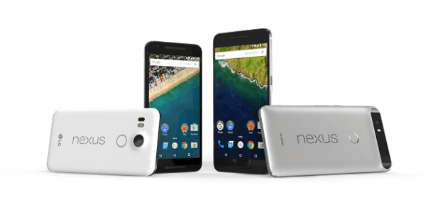 Nexus 5x and 6P