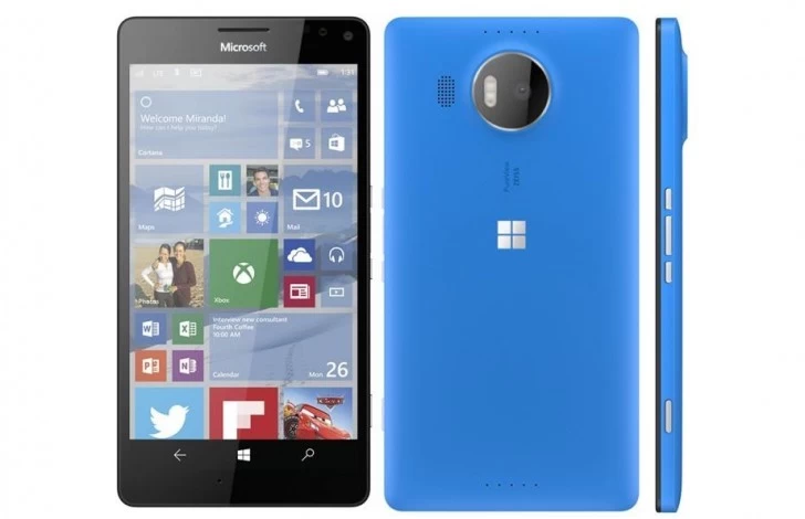 lumia 950 blue | lumia 950 | ยืนยันสเปคบางส่วนของ Microsoft Lumia 950 อัดสเปคระดับ high end แน่นอนสำหรับชาว Windows 10 Mobile