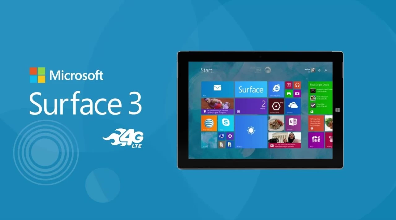 surface 3 4g lte | Microsoft Surface | Microsoft Surface 3 รุ่น 4G LTE เปิดพรีออเดอร์วันที่ 3 กันยายนนี้ที่อเมริกา และตามด้วยยุโรปต่อไป
