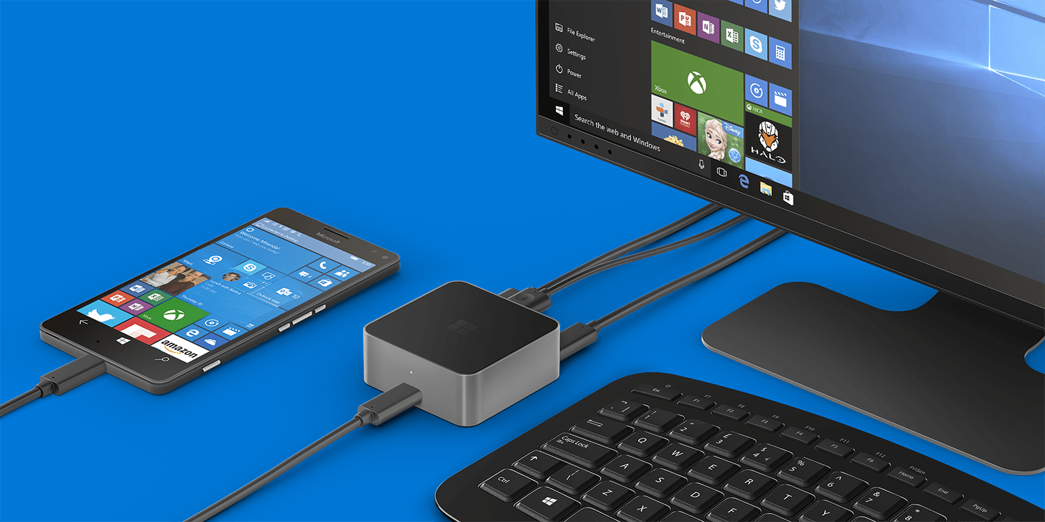 Microsoft Display Dock 2 | Continuum | Microsoft อังกฤษและเยอรมัน แถม Display Dock ฟรีสำหรับผู้จอง Lumia 950 XL