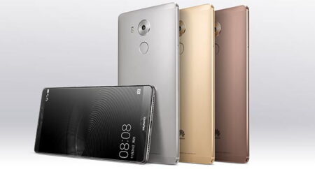 ภาพ Render ตัวใหม่ของ Huawei Mate 8 แสดงหน้าตาของตัวเครื่องในทุกองศา