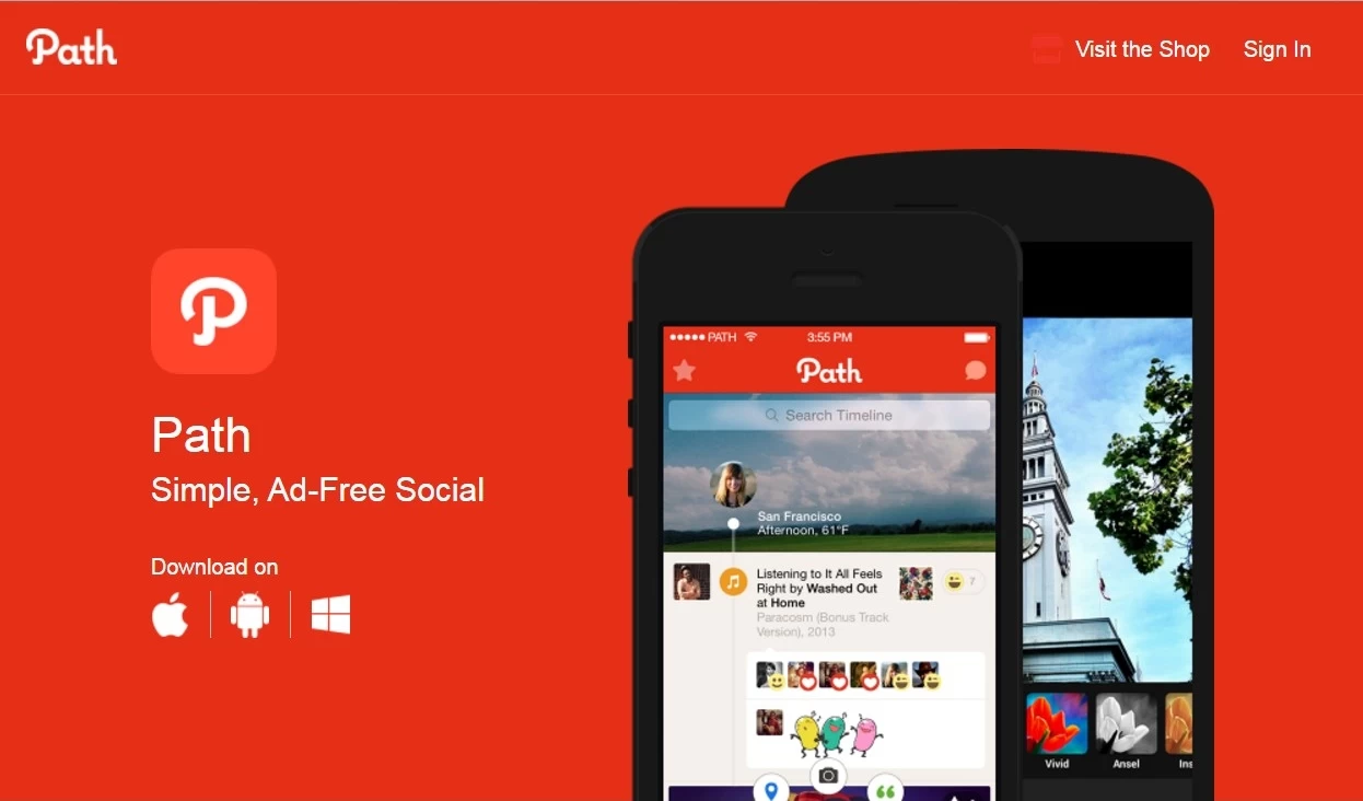 0011 | Microsoft‬ | Path หยุดสนับสนุนบน Windows Phone ในวันที่ 31 ธันวาคมนี้