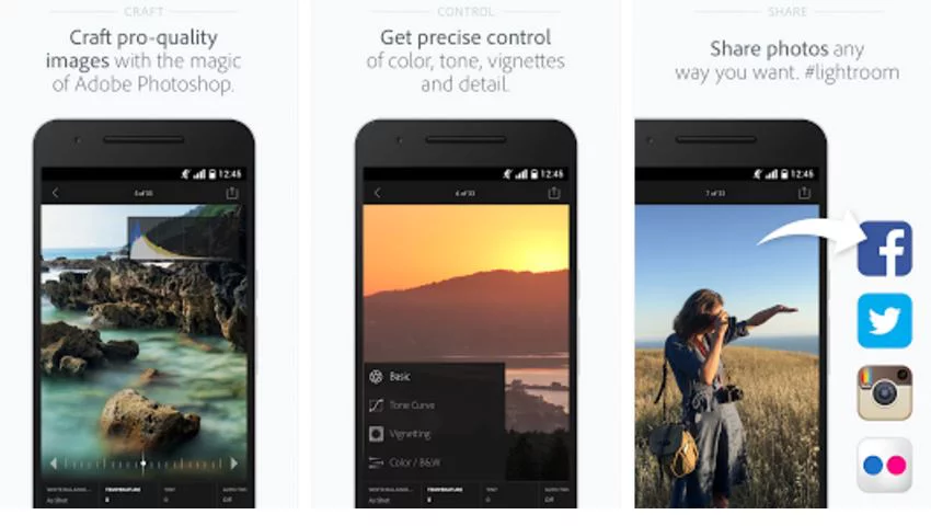 แอพแต่งภาพ Adobe Lightroom เปิดให้ใช้กันได้ฟรีแล้วบนระบบ Android มาดาวน์โหลดไปใช้กัน แอพแต่งภาพ Adobe Lightroom เปิดให้ใช้กันได้ฟรีแล้วบนระบบ Android มาดาวน์โหลดไปใช้กัน