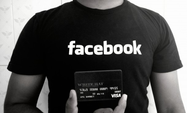 Facebook_t-shirt_with_whitehat_debit_card_for_Hackers