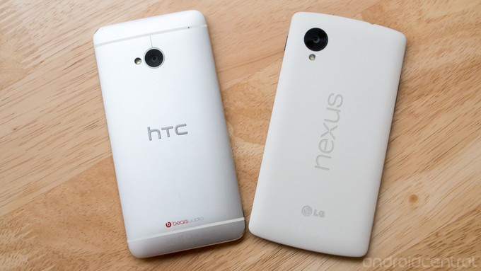 nexus 5 htc one 02 | Codename | ลืออุปกรณ์ Nexus รุ่นใหม่ที่ทาง HTC จะผลิตออกมาจะใช้โค้ดเนมว่า T50 และ T55