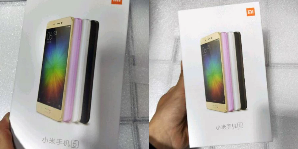 xiaomi mi 5 leak | Xiaomi MI 5 | หลุดอีกแล้วภาพกล่อง Xiaomi Mi 5 เผยมี 4 สีให้เลือก