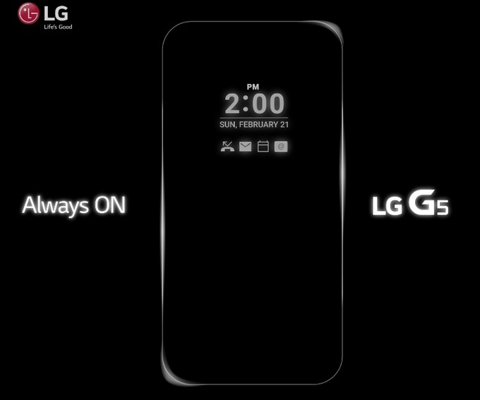 LG G5 Always On 01 | Always On Display | LG คอนเฟิร์ม LG G5 มาพร้อมฟีเจอร์ 
