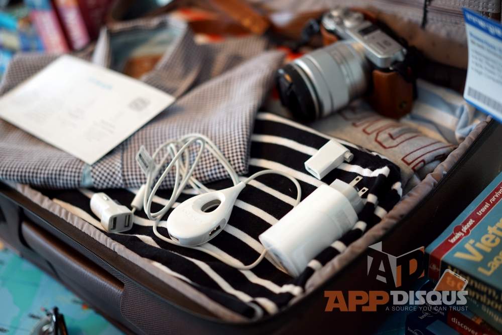 พาชมสามอุปกรณ์ชาร์จพลังงานขั้นสูง สำหรับพกพาเดินทาง Innergie PowerGear ICE65, LifeHub Plus, และ WizardTip