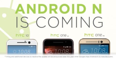 HTC 10, One M9, และ One A9 ได้รับอัพเดท Android N แน่นอน