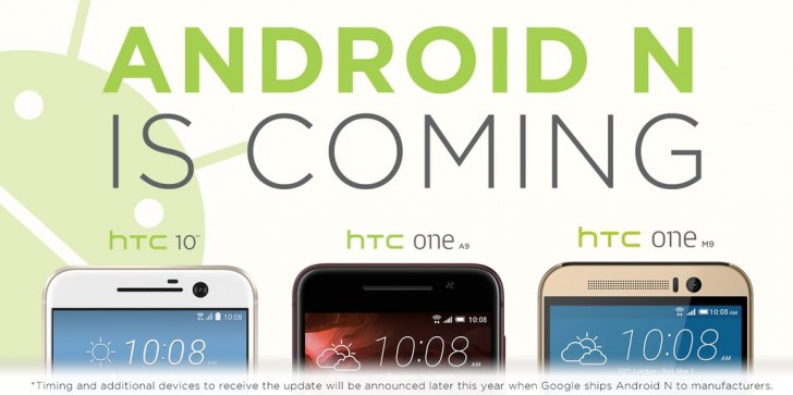 gsmarena 001 6 | HTC One A9 | HTC 10, One M9, และ One A9 ได้รับอัพเดท Android N แน่นอน