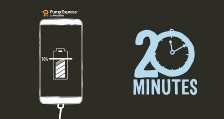 MediaTek โชว์ของ Pump Express 3.0 ชาร์จแบตอย่างไว 70% ใน 20 นาทีเท่านั้น