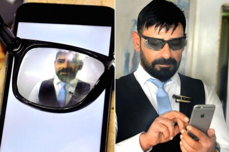 “Ghost phone” สมาร์ทโฟนหน้าจอล่องหนป้องกันการถูกแอบส่องในที่สาธารณะ