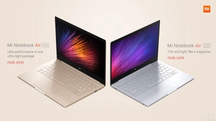 gsmarena 005 | Official | ตามคาด Xiaomi เปิดตัว Mi Notebook Air สเปคแรงจัดเต็มท้าชน MacBook Air จาก Apple