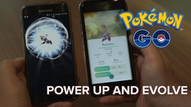 pokemon go power up evolve 001