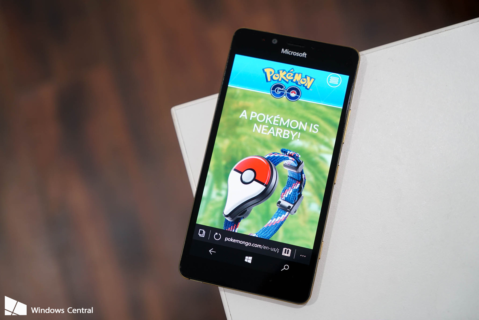 pokemon go windows phone | pokemon | Pokemon Go สำหรับ Windows 10 Mobile กำลังมาแล้ว!! หน้าตาเป็นอย่างไร? พร้อมลิงค์ดาวน์โหลด