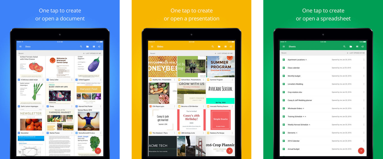 56399 1280 | Application | Google Docs, Sheets และ Slides อัพเดทใหม่รองรับการใช้งาน Multitasking ใน iPad แล้ว