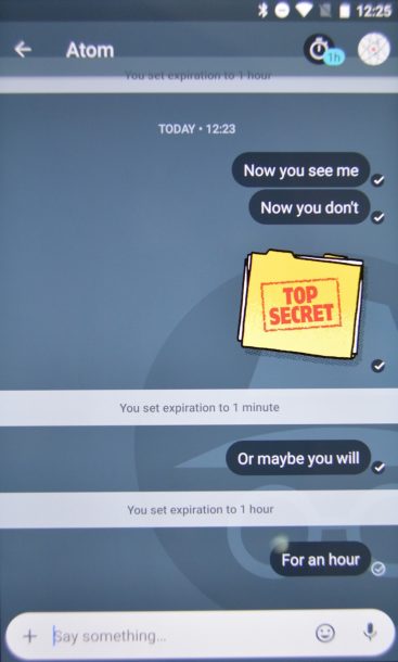 Allo in incognito mode 1 | AI | Google Allo จะมี Incognito Mode ตั้งเวลาให้ลบข้อความได้ พร้อมทั้ง Search Engine แบบ Built-in