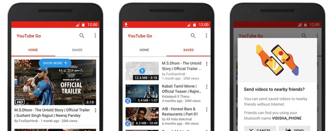 header | Launch | Google เปิดตัวแอพ YouTube Go บริการใหม่เอาใจผู้ใช้ที่เข้าถึงอินเทอร์เน็ตได้ยาก