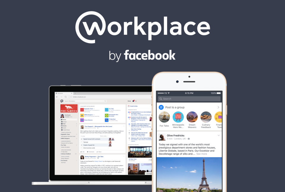 01 title image | Workplace | Facebook Workplace บริการใหม่ออกแบบมาสำหรับองค์กร คิดค่าบริการตามจำนวนผู้ใช้จริง