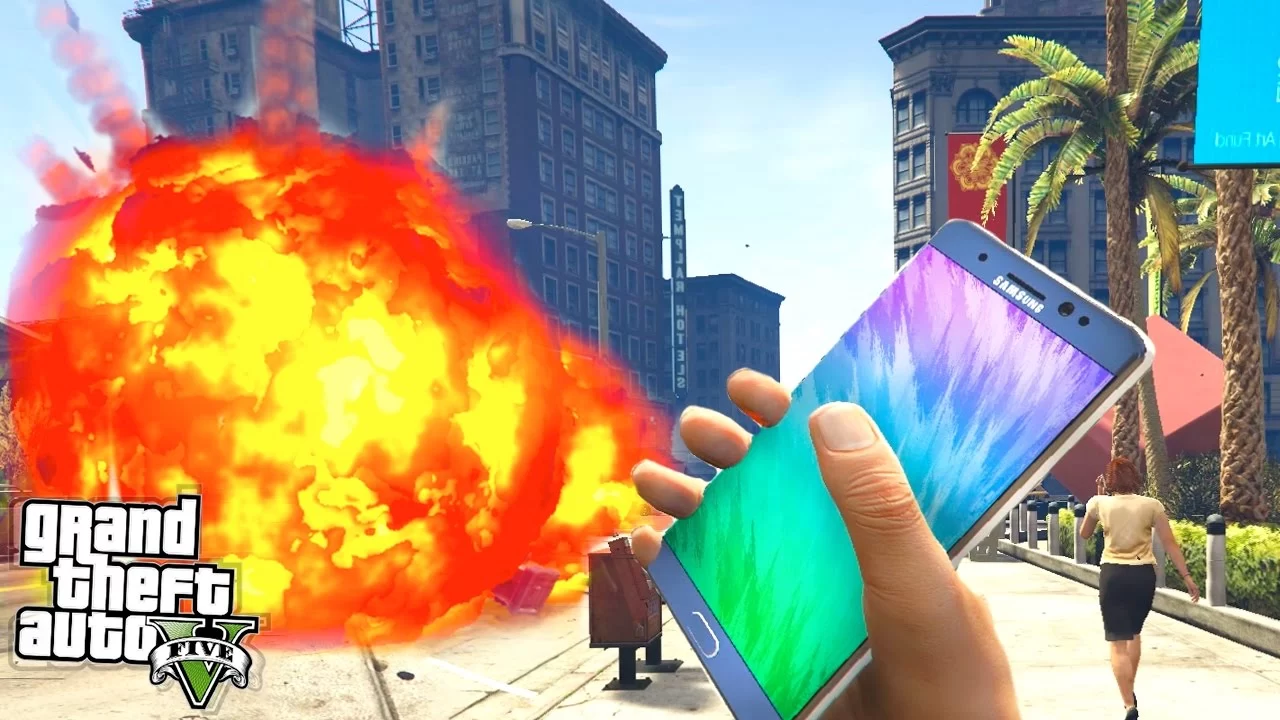 maxresdefault 1 | Mod | Samsung แจ้งลบคลิป Mod GTA V ที่เปลี่ยน Galaxy Note 7 เป็นระเบิด