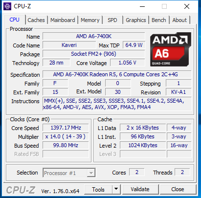3 | AMD | ลองของ! คอมประกอบ AMD APU A6-7400K แรงกว่าในราคาประหยัดสำหรับการเล่นเกม