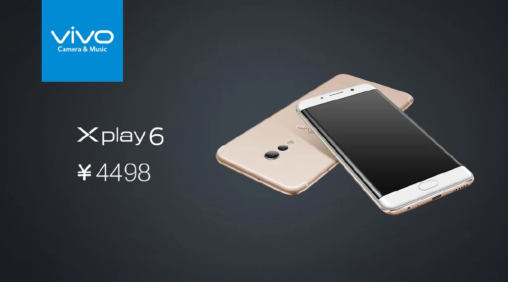 XPlay 6 image | Official | vivo Xplay 6 จอโค้ง QHD ชิพ SD820 RAM 6GB และกล้องหลัง Dual-camera