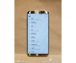 คาดว่าน่าจะเป็นภาพแรกของ Samsung Galaxy S8 โผล่มาแบบไร้ปุ่มโฮม!