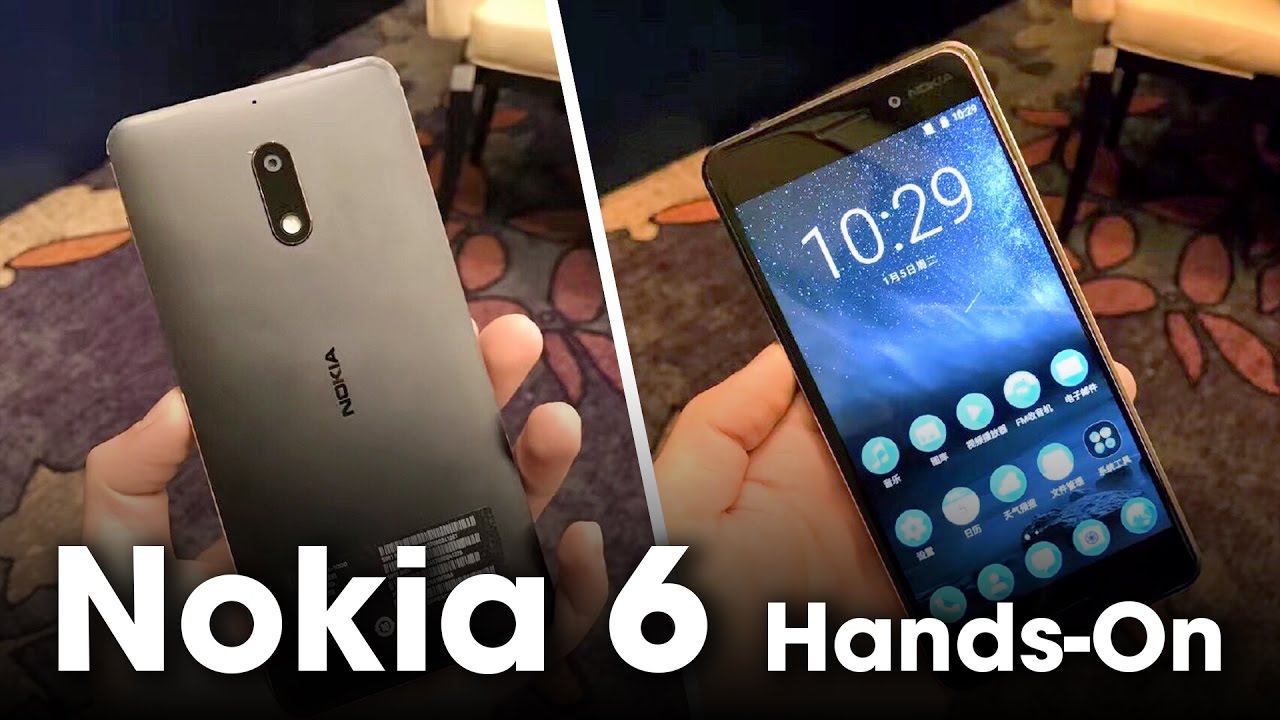 maxresdefault 1 | leaked | โฉมหน้าตัวเป็นๆ Nokia 6 Hands-on การกลับมาของตำนานมือถือ